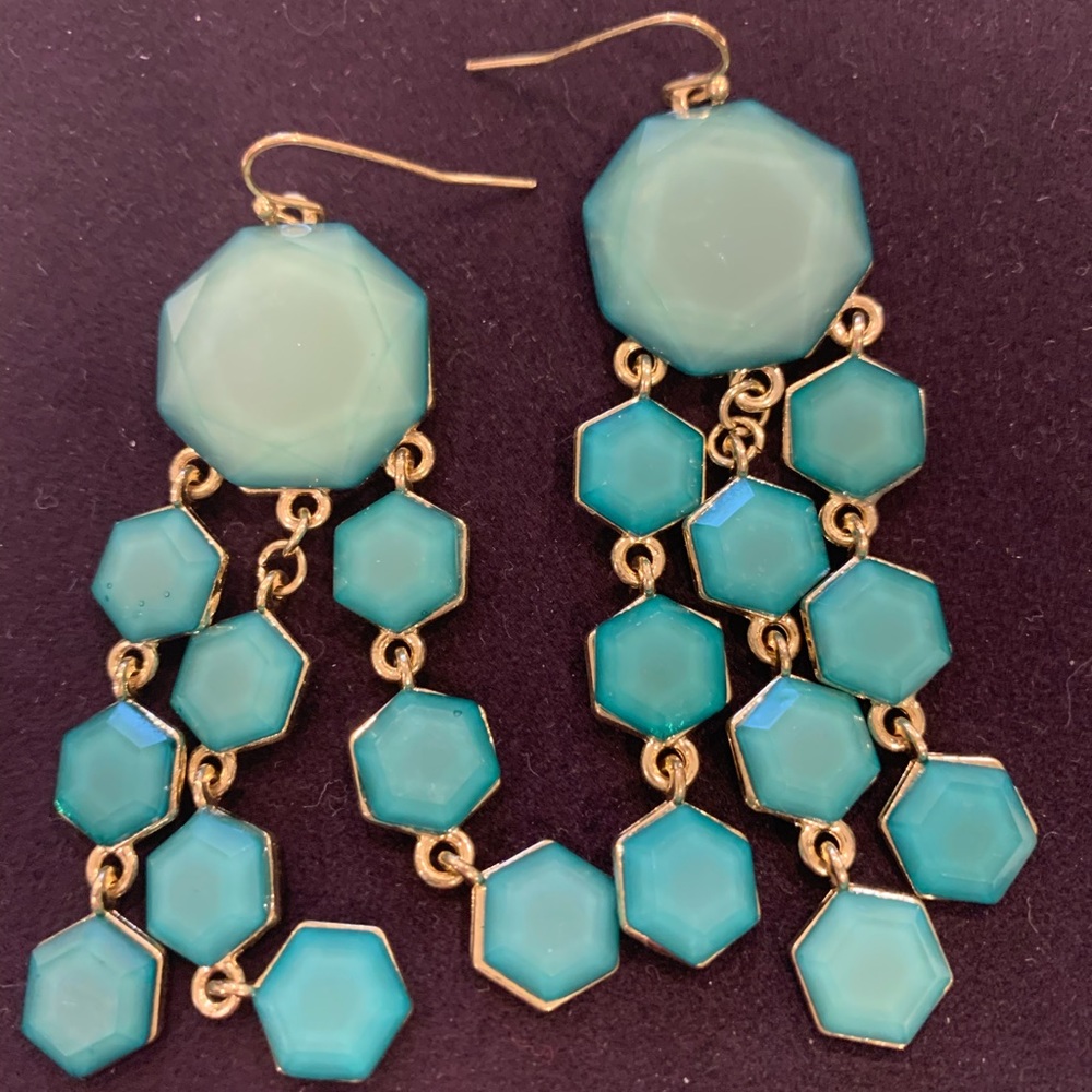 Hanging earrings